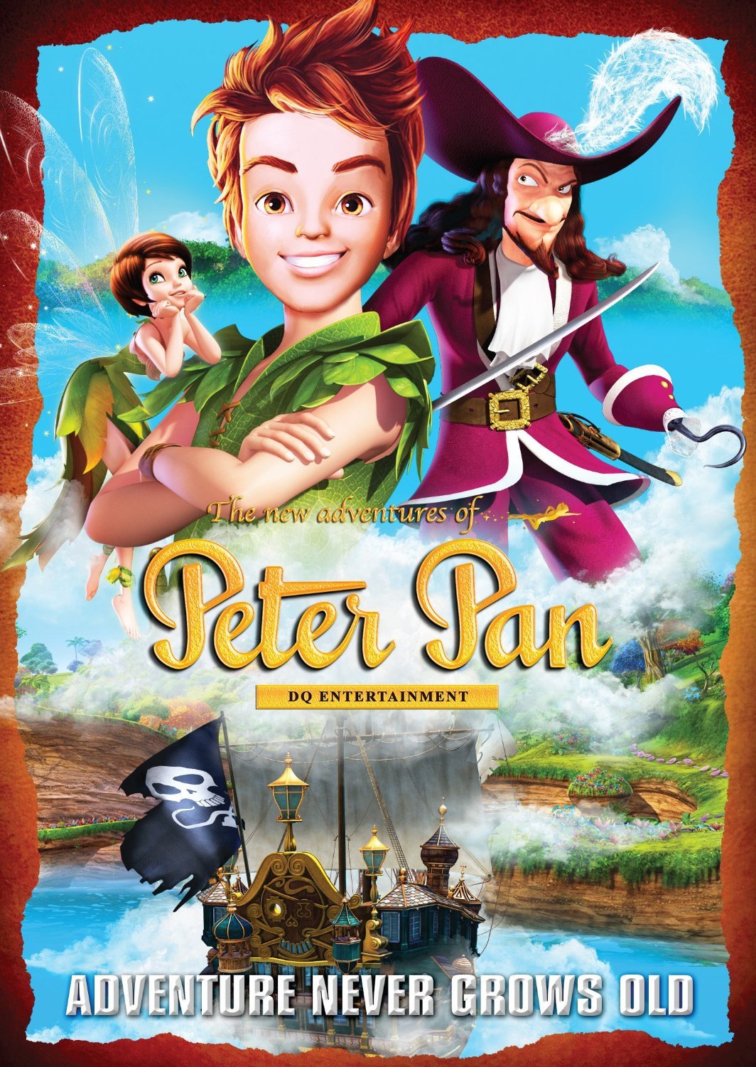 Dqe's the New Adventures of Peter Pan: Fairy Friendship (DVD)