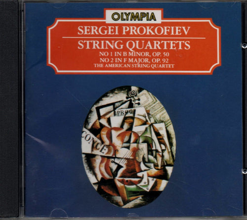 American String Quartet - Prokofiev: String Quartets Nos. 1 & 2 (CD)