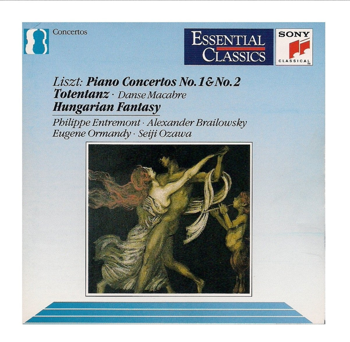 Liszt - Liszt: Piano Concerti 1 & 2, Totentanz, Hungarian Fantasy (Essential Classics) (CD)
