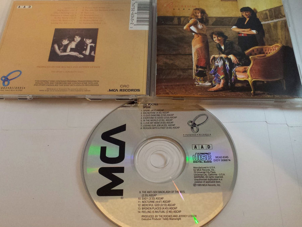The Roches - Speak (CD)