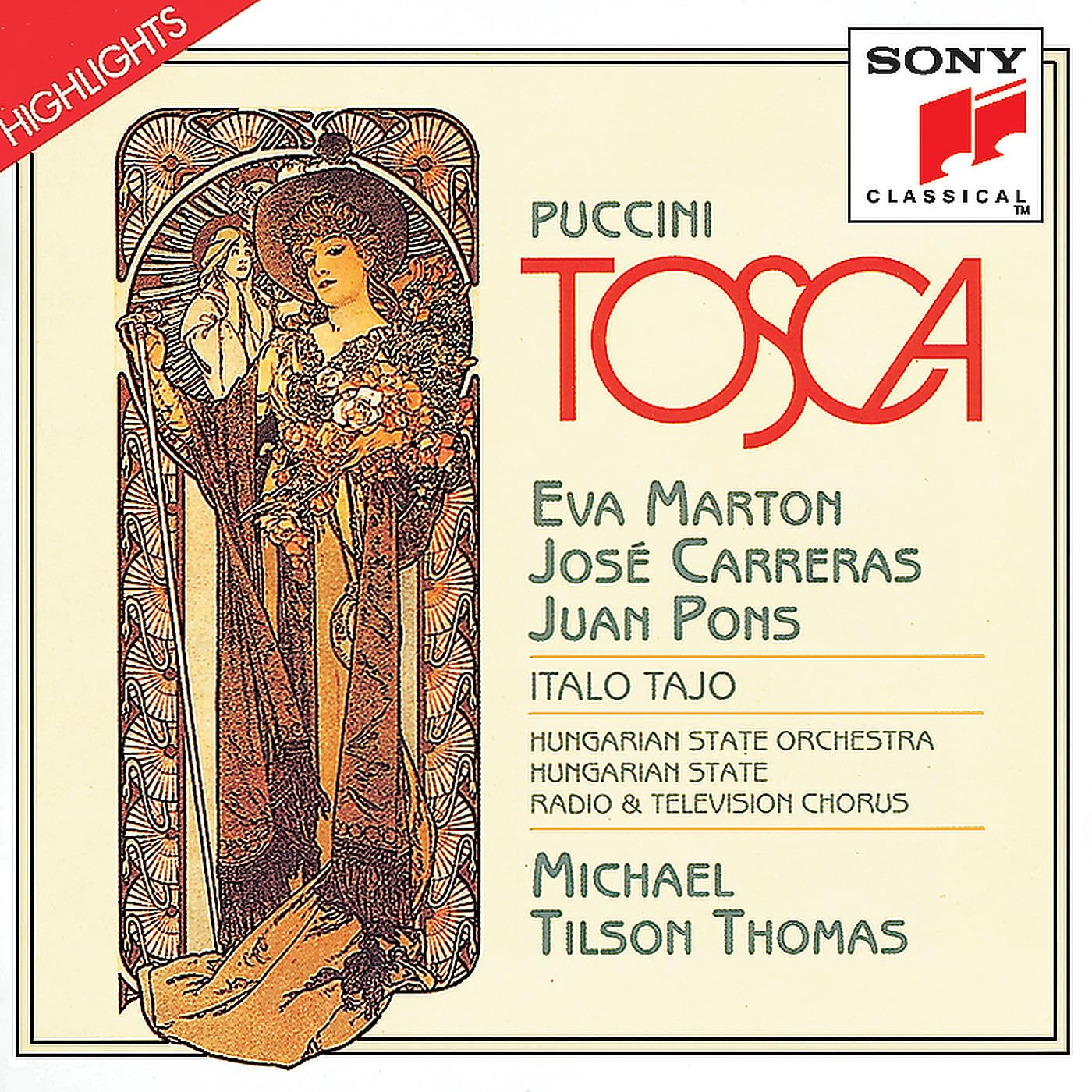 Giacomo Puccini / Orchestra Del Teatro Dell'Opera Di Roma / Coro Del Teatro Dell'Opera Di Roma / Zinka Milanov / Jussi Bjorling / Leonard Warren - Tosca Highlights (CD)