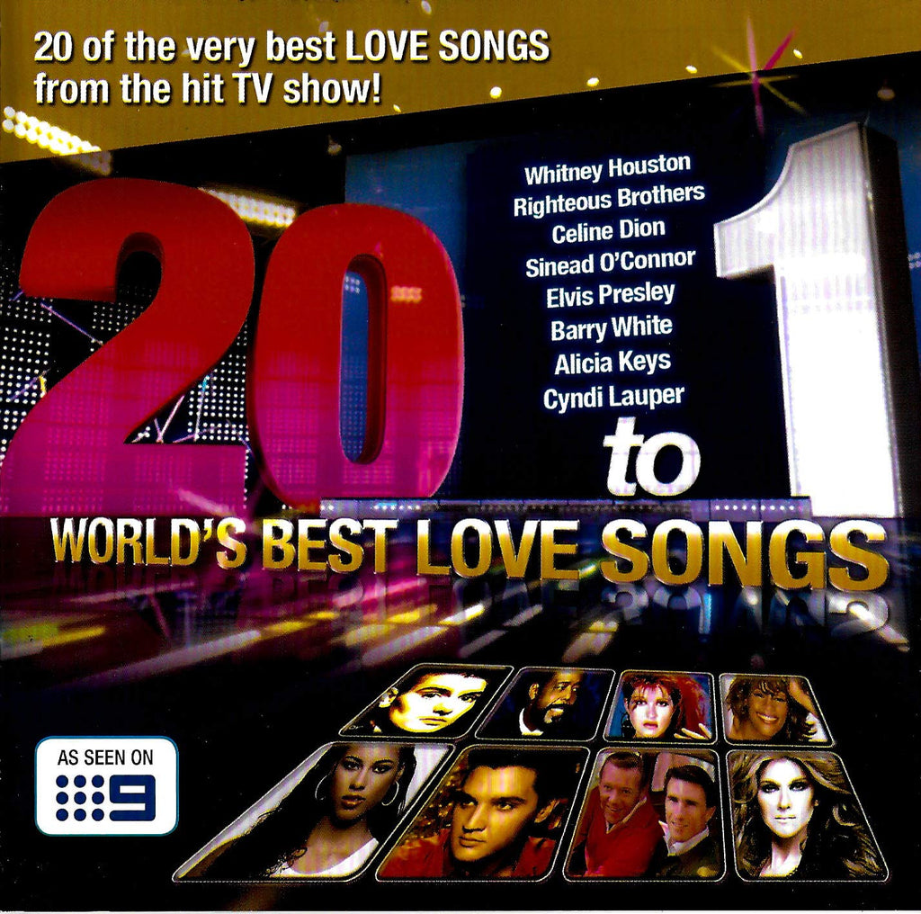 20 to 1: World's Best Love Songs - 20 to 1: World's Best Love Songs (CD)