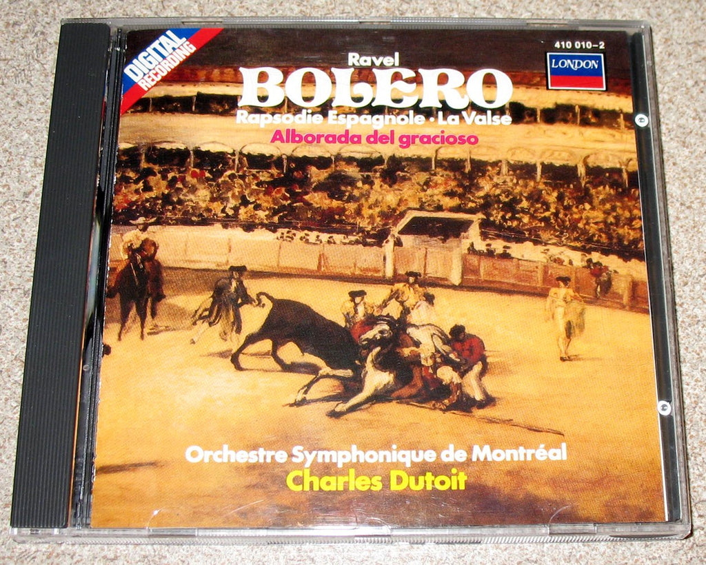 Ravel - Bolero, Rapsodie espagnole, La Valse, Alborada del gracioso (CD)