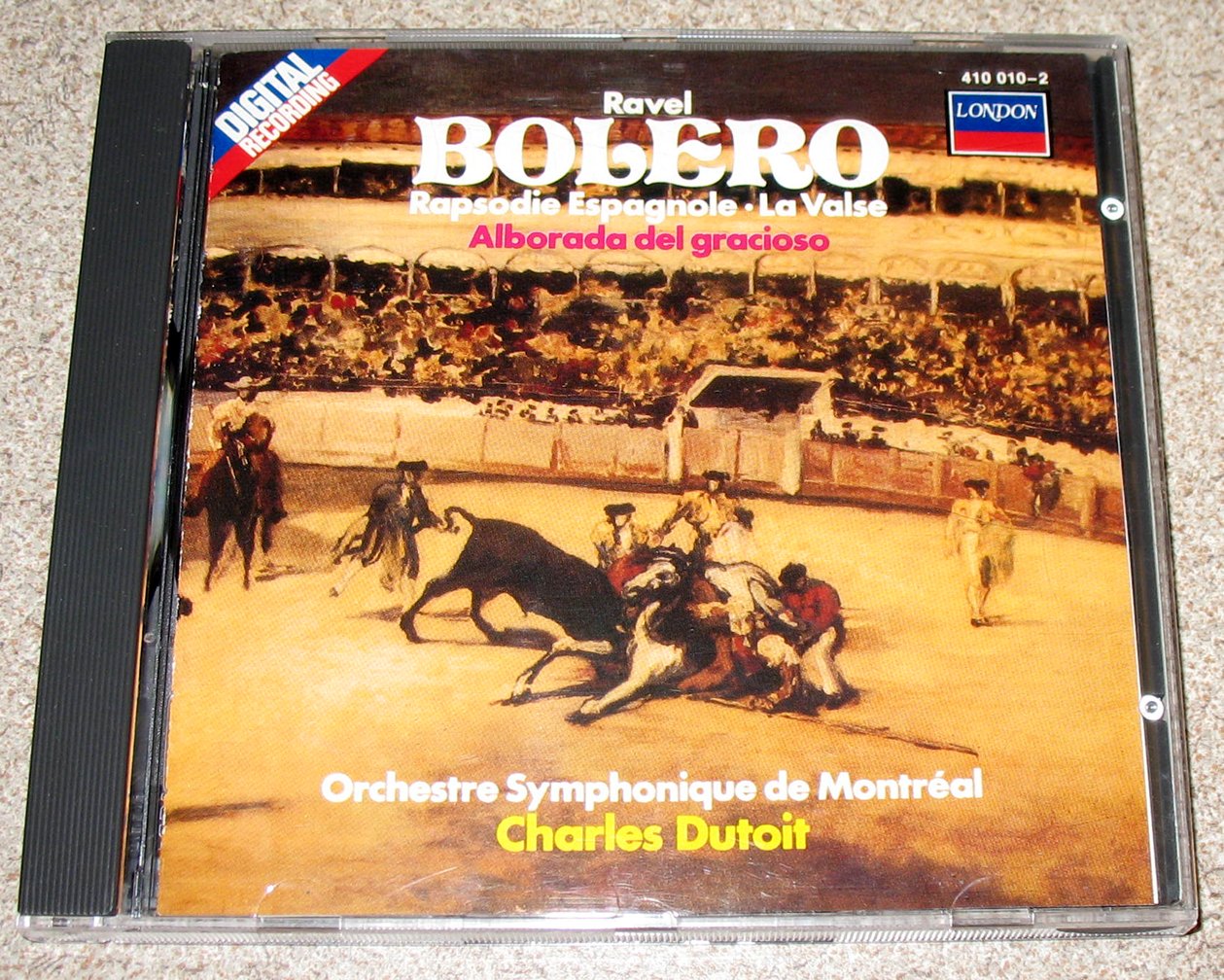 Ravel - Bolero, Rapsodie espagnole, La Valse, Alborada del gracioso (CD)