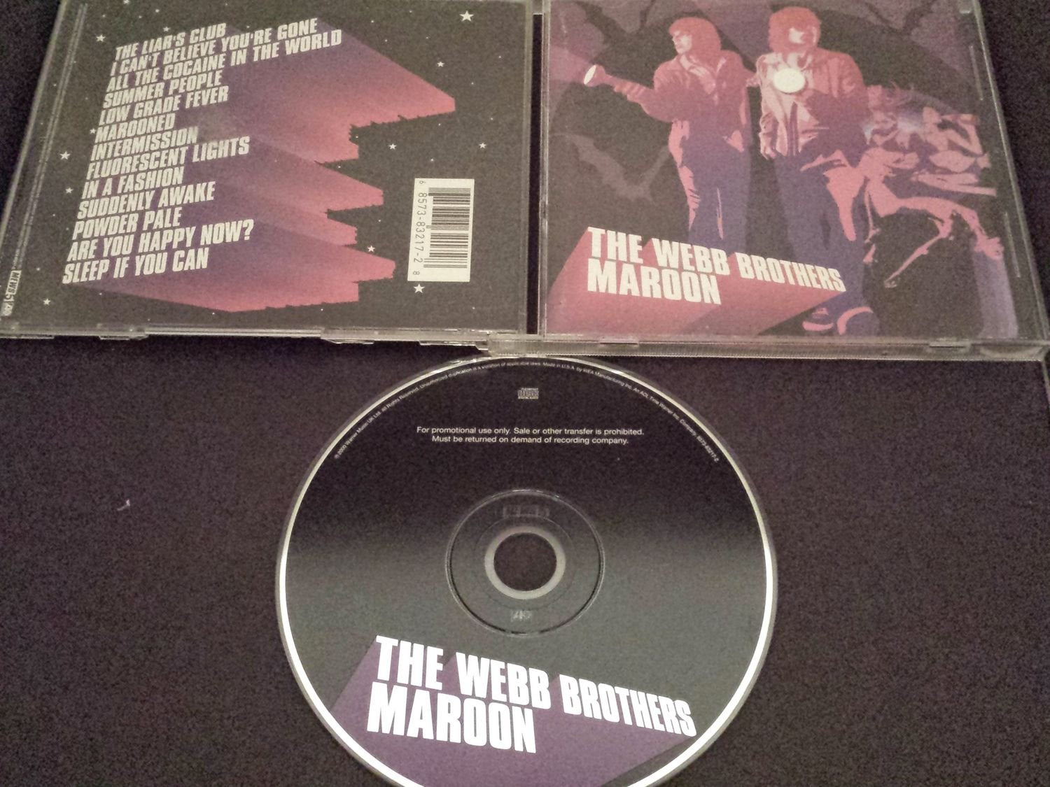 The Webb Brothers - Maroon (CD)