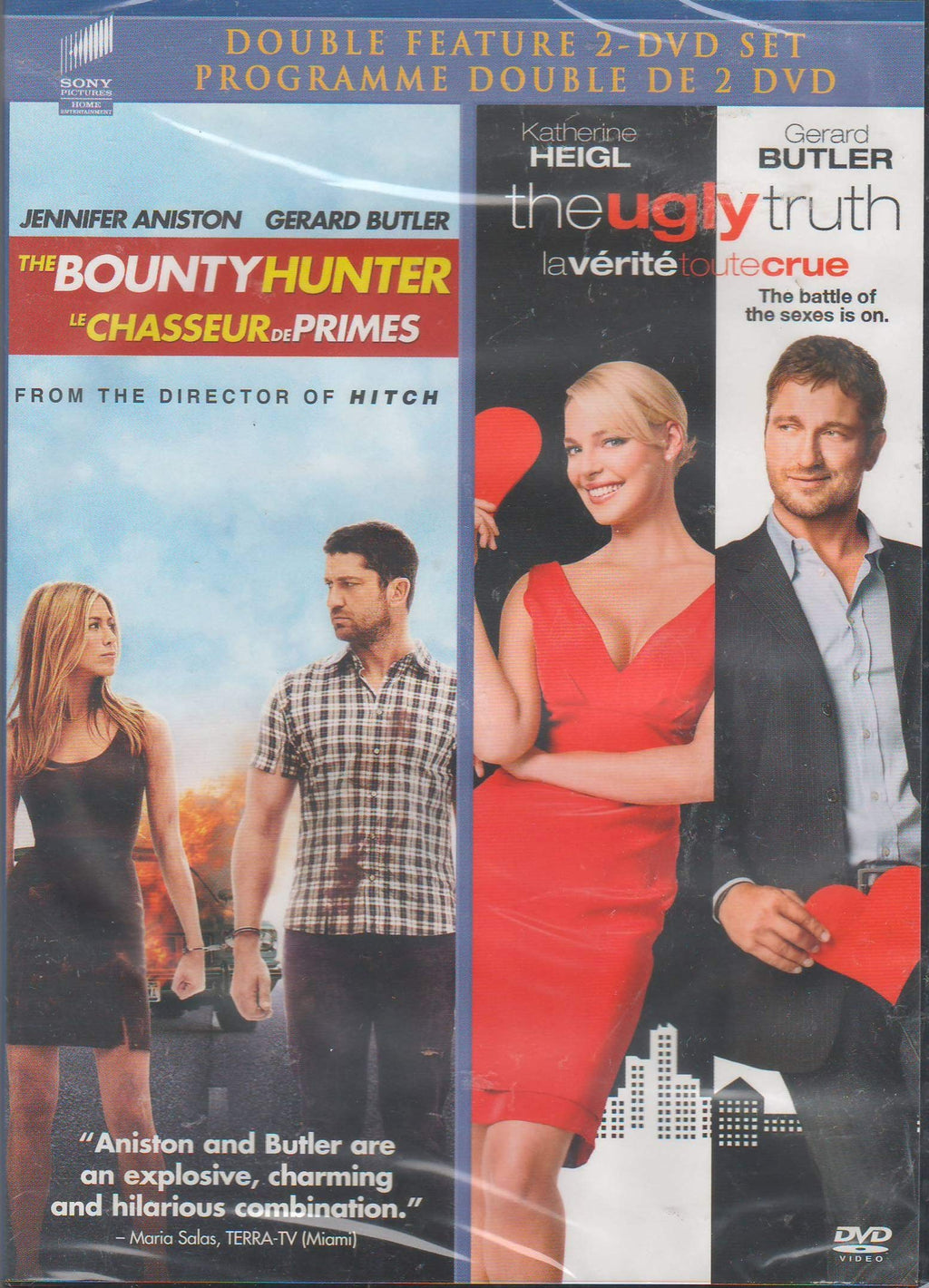 The Bounty Hunter (Le Chasseur De Primes) / the ugly truth (la verite toutecrue) (DVD)