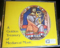 Holly Cluett-soprano,Jay Lambie-tenor,Bryan Martin-baritone,Randall Rosenfeld-vielle,gittern,flute,Andrea Budgey-harp - A Golden Treasury of Mediaeval Music (CD)