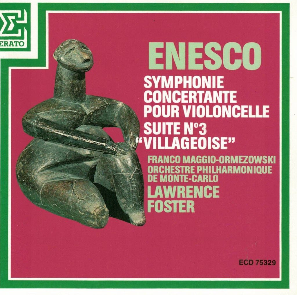 (Enescu) - Symphonie Concertante Pour Violoncelle / Suite No. 3- Villageoise (CD)