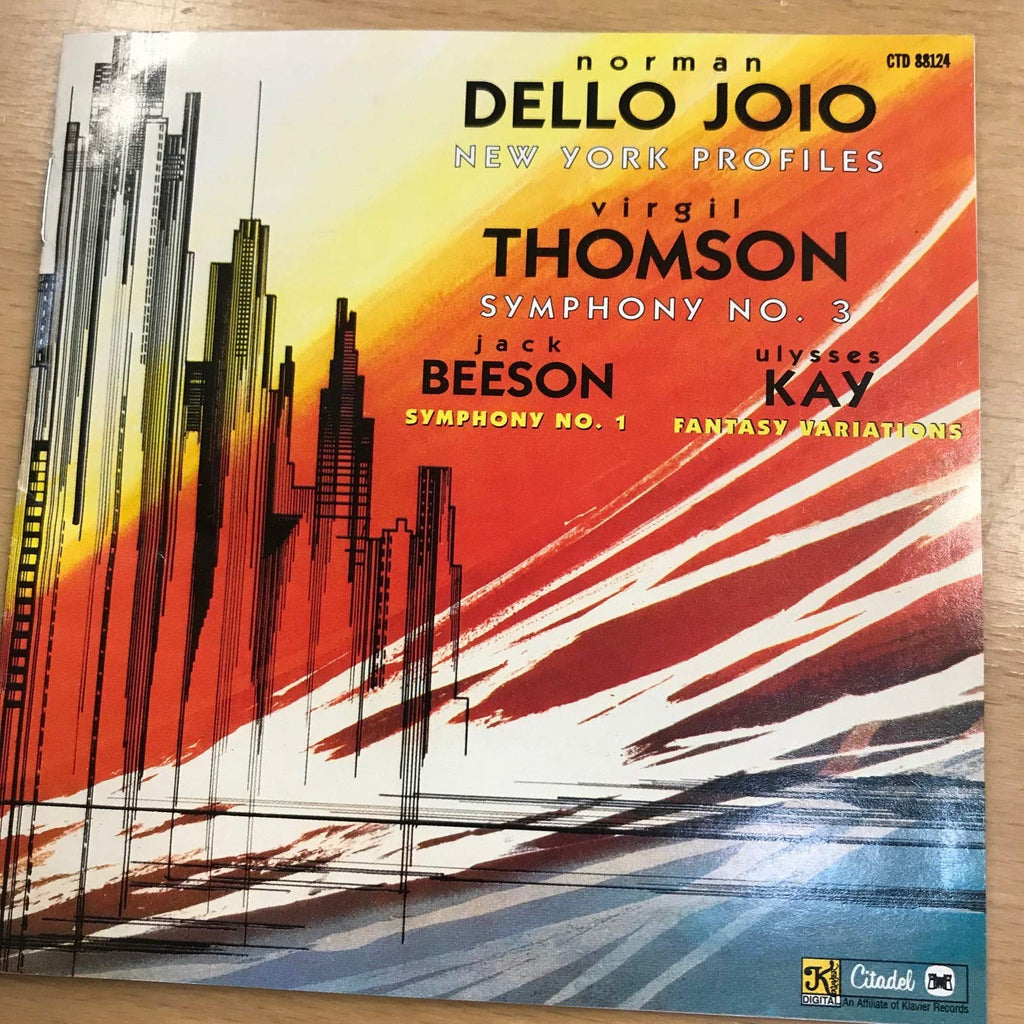 Thomson - New York Profiles / Symphony No. 3 / Symphony No. 1 / Fantasy Variations (CD)