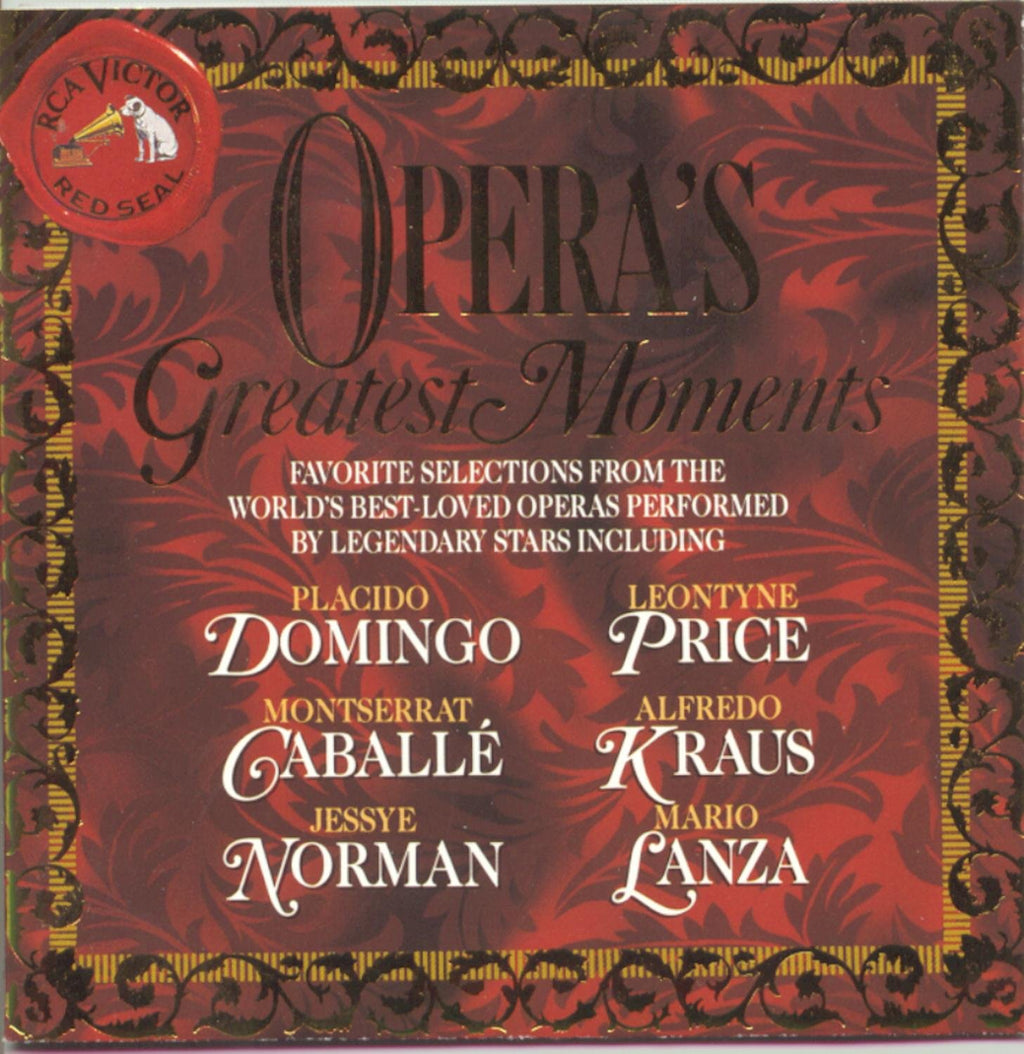 Placido Domingo - Opera's Greatest Moments (CD)