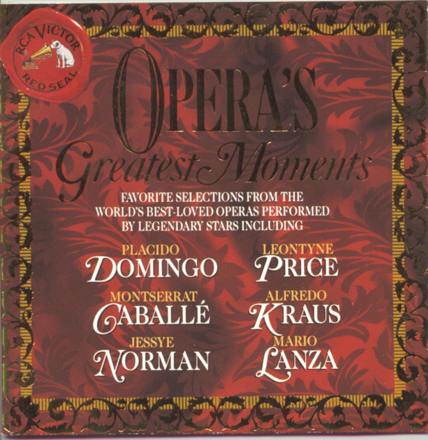Placido Domingo - Opera's Greatest Moments (CD)