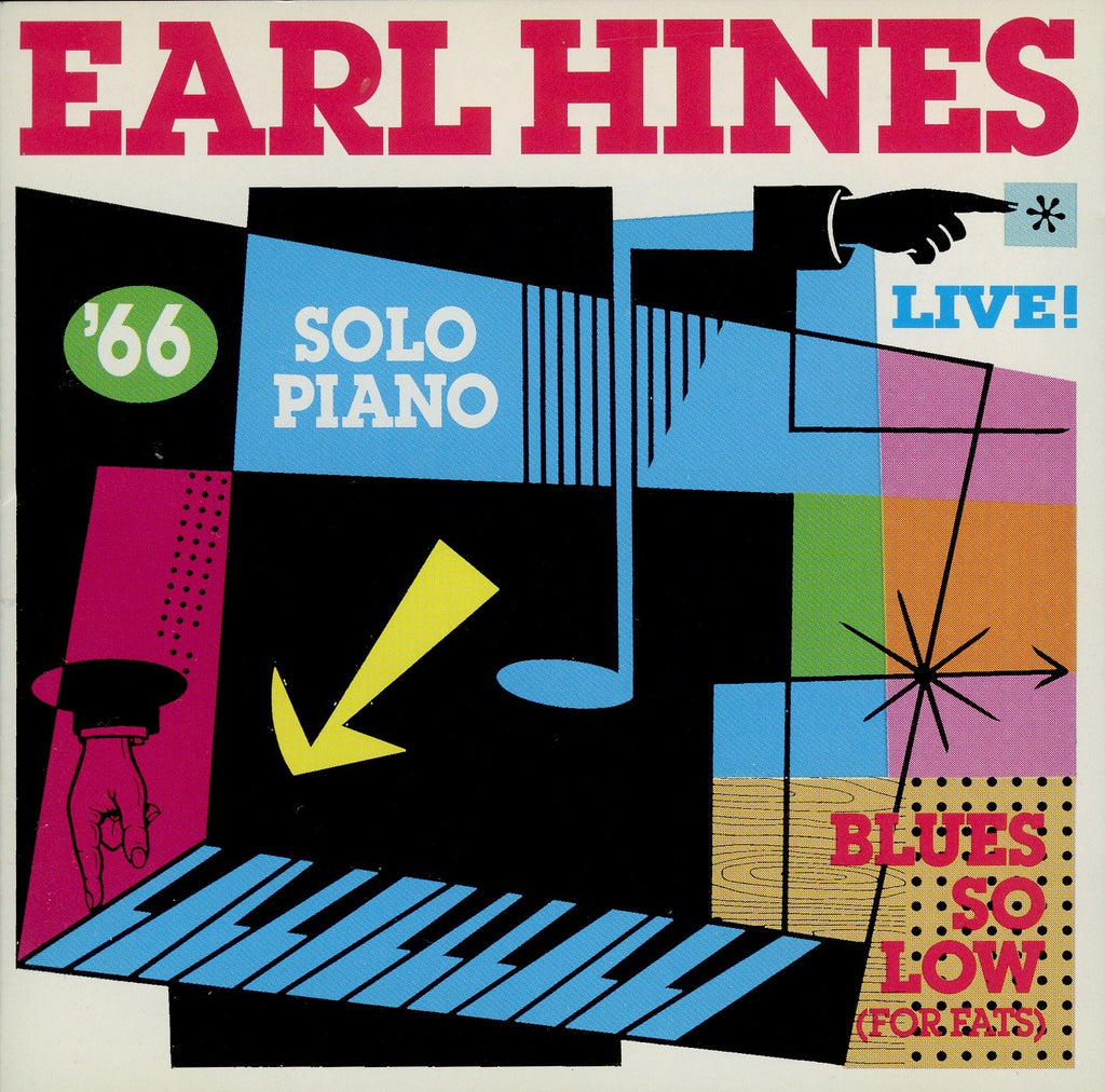 Earl Hines - Blues So Low (For Fats) (CD)