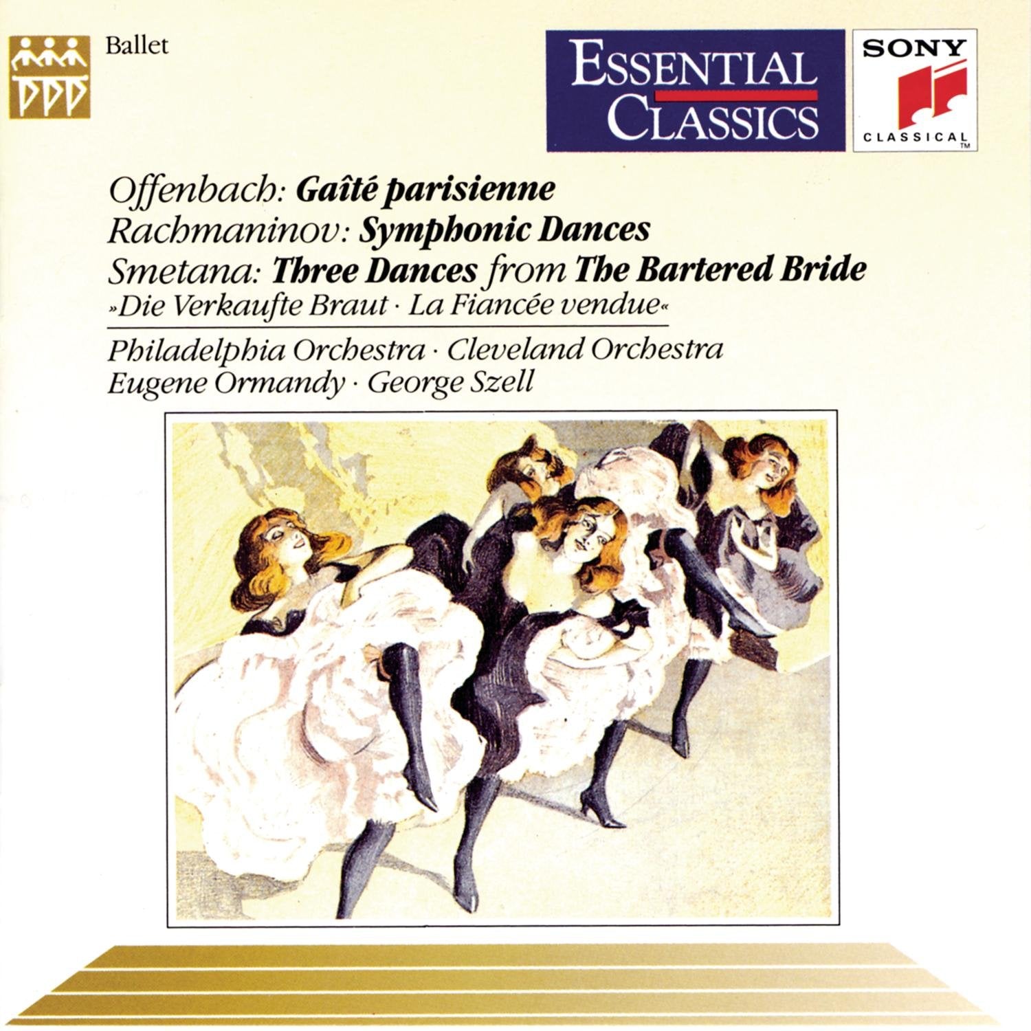 Offenbach - Gaité Parisienne, Symphonic Dances, and Three Dances from the Bartered Bride (CD)