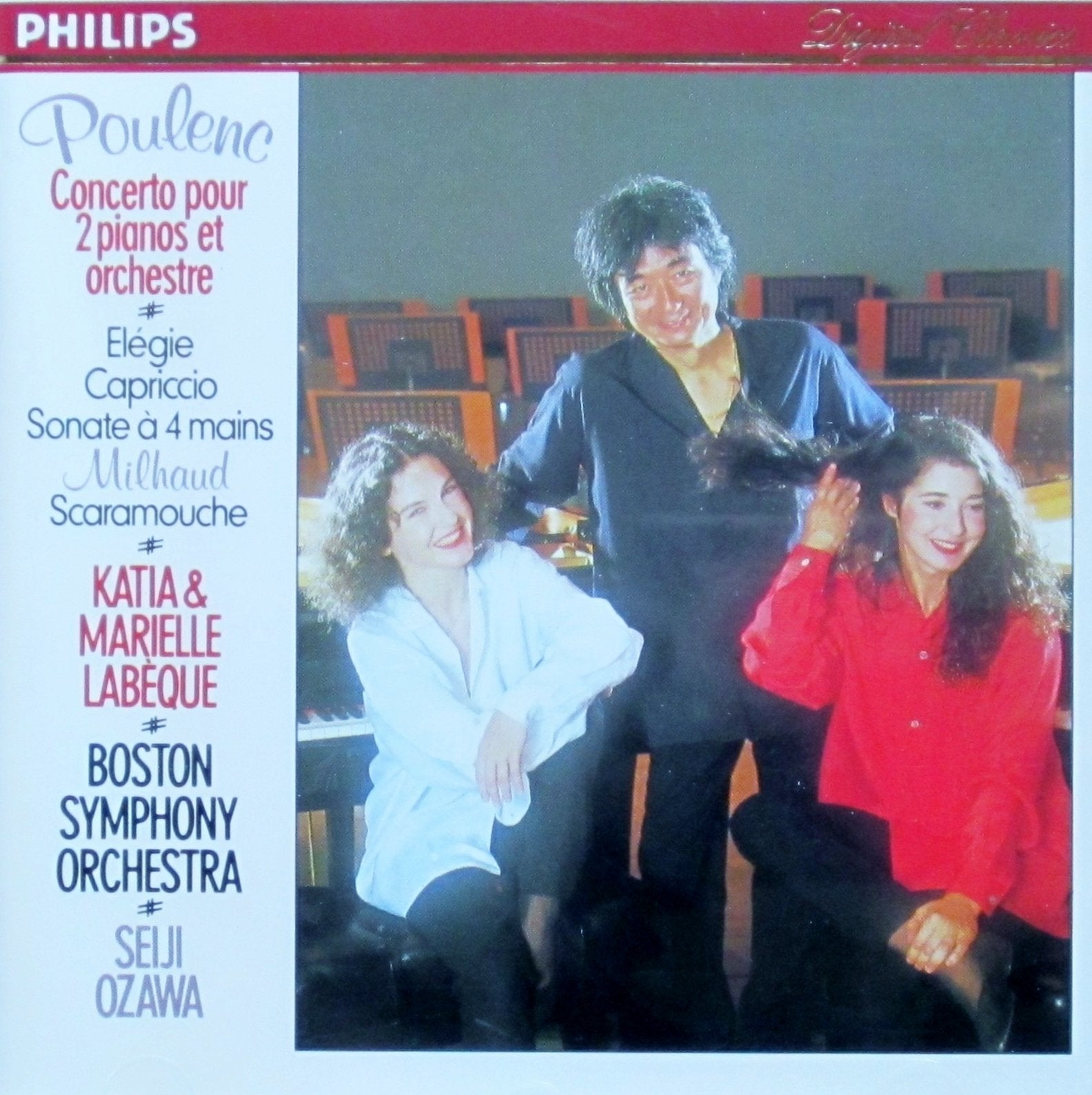 Poulenc - Poulenc: Concerto Pour 2 Pianos Et Orchestre (Concerto For 2 Pianos and Orchestra) / Milhaud: Scaramouche (CD)