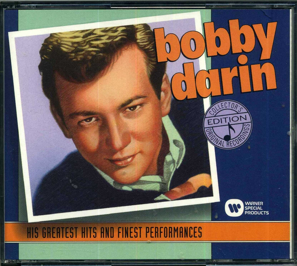 Bobby Darin 3 CD set His Greatest Hits and Finest Performances Collector's Edition Original Recordings