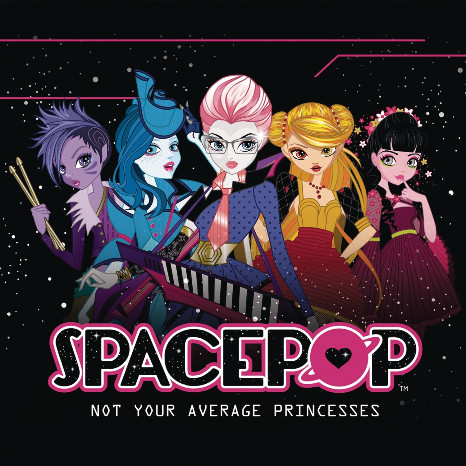 SpacePOP - Not Your Average Princesses (CD)