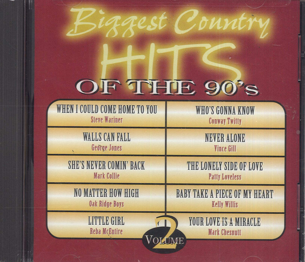 Biggest Country Hits Of The 90s, Vol. 2 (CD)