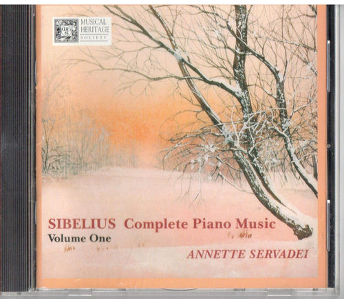 Annette Servadei / Jean Sibelius - Sibelius - Complete Piano Music Volume 1 - Annette Servadei (CD)