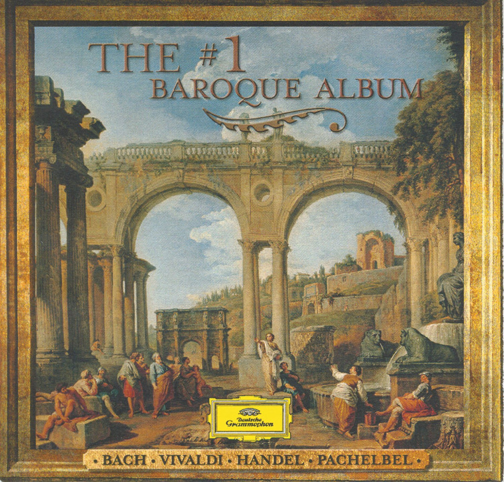 The #1 Baroque Album - 2 CD Set Bach, Vivaldi, Handle, Pachelbel - Deutsche Grammophon (CD)