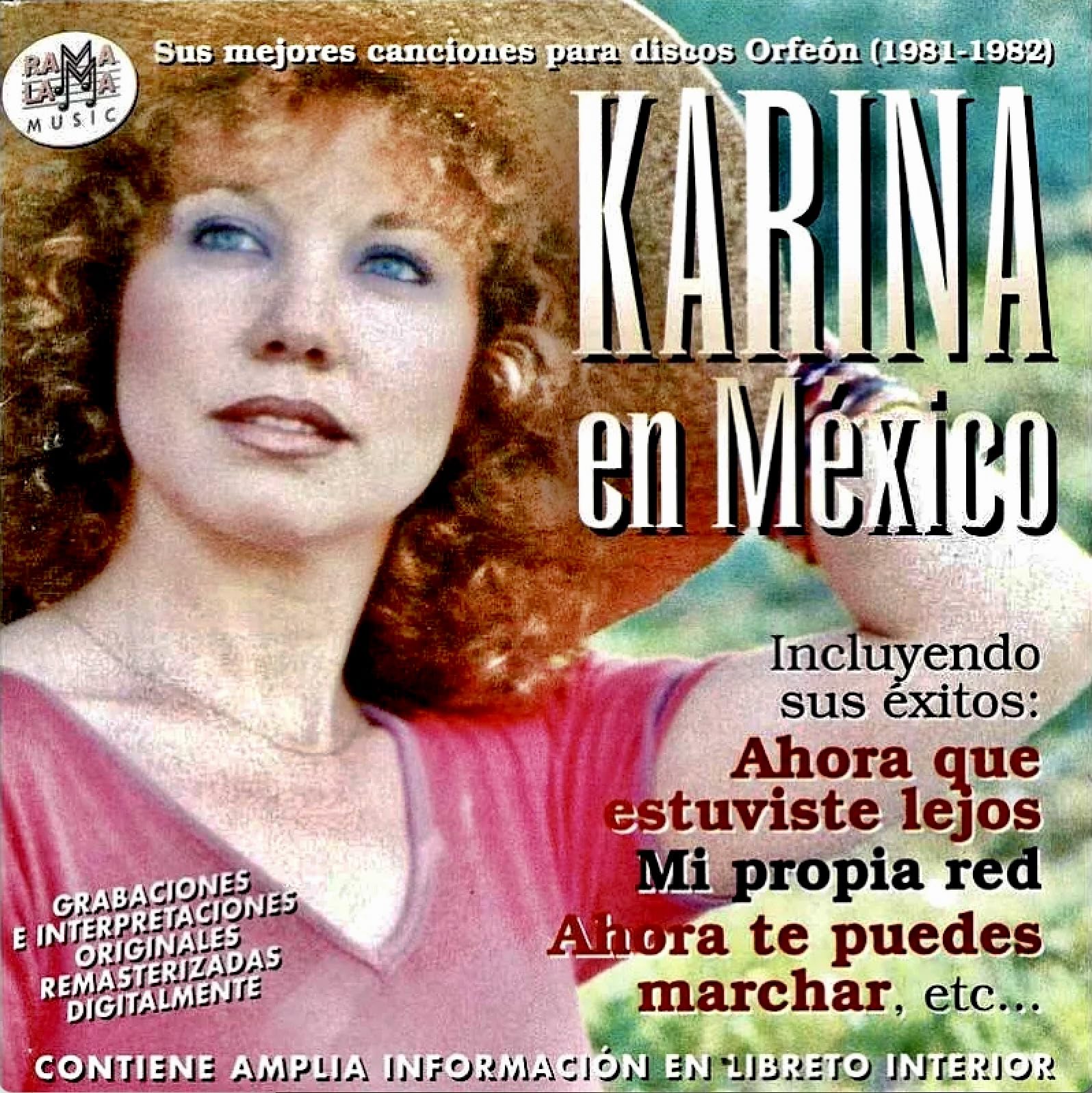 Karina - Karina En Mexico (Sus Mejores Canciones Para Disco (CD)