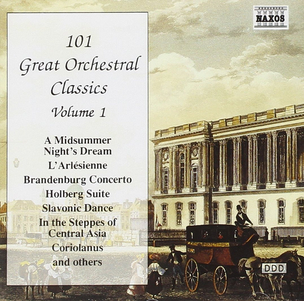 101 Great Orchestral Classics, Vol.1 (CD)