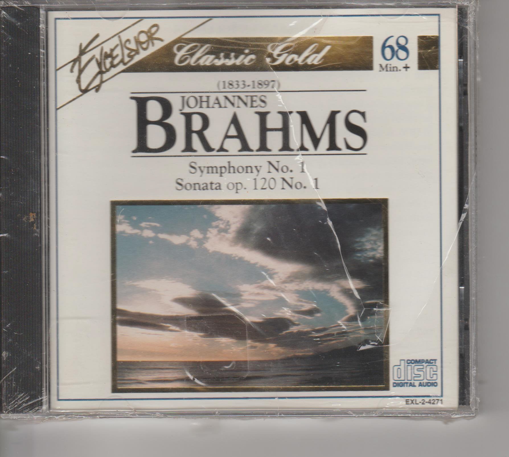 Brahms: Symphony No. 1, Sonata op. 120 No. 1 (CD)