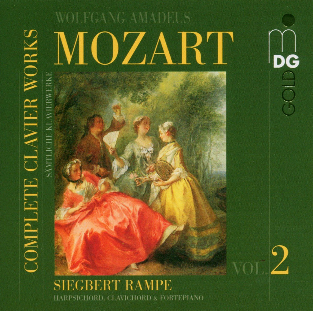 Wolfgang Amadeus Mozart / Siegbert Rampe - Complete Clavier Works 2 (CD)