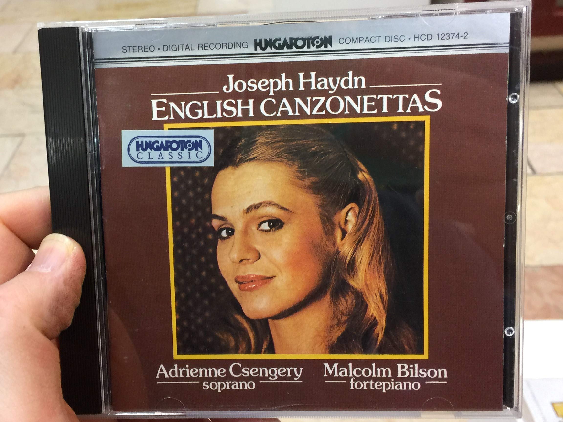 Joseph Haydn / Adrienne Csengery / Malcolm Bilson - English Canzonettas (CD)