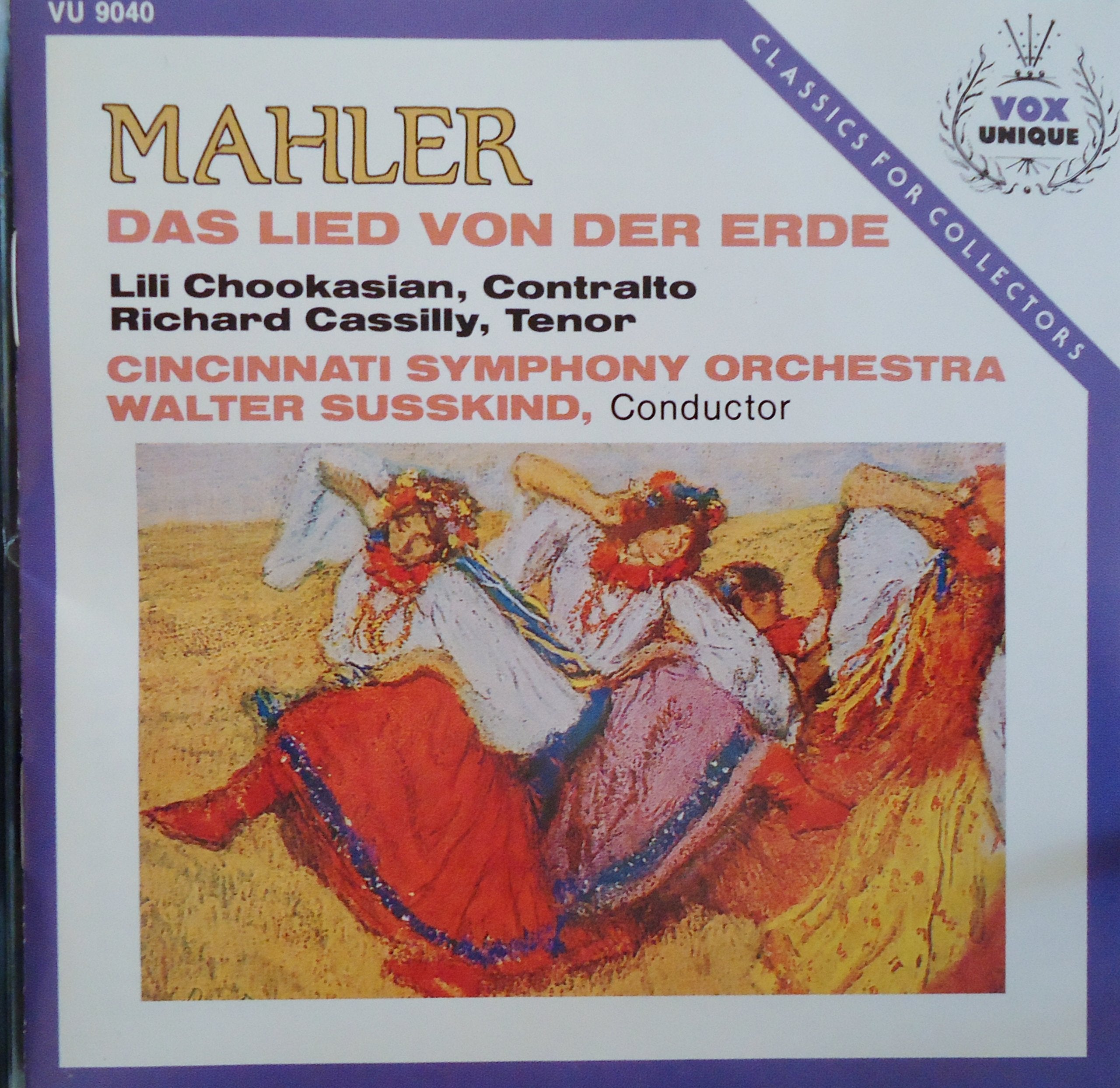 Mahler - Mahler: Das Lied Von Der Erde (CD)