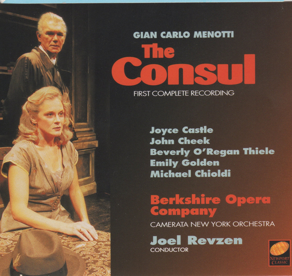 Menotti - The Consul: First Complete Recording (CD)