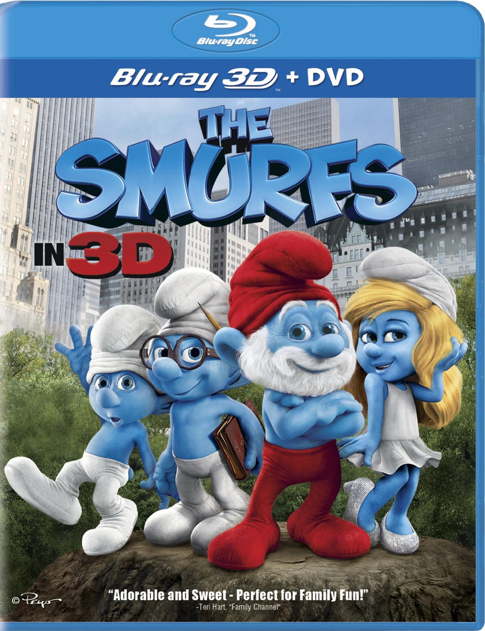 The Smurfs in 3D (Blu-ray)