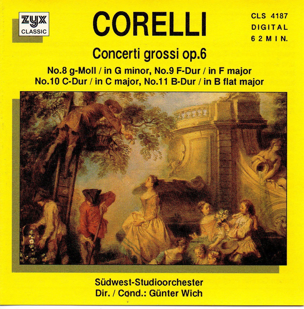 Arcangelo Corelli / Sudwest-Studioorchester / Gunther Wich - Concerti Grossi Op6 (CD)