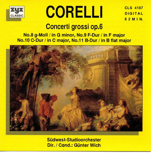 Arcangelo Corelli / Sudwest-Studioorchester / Gunther Wich - Concerti Grossi Op6 (CD)