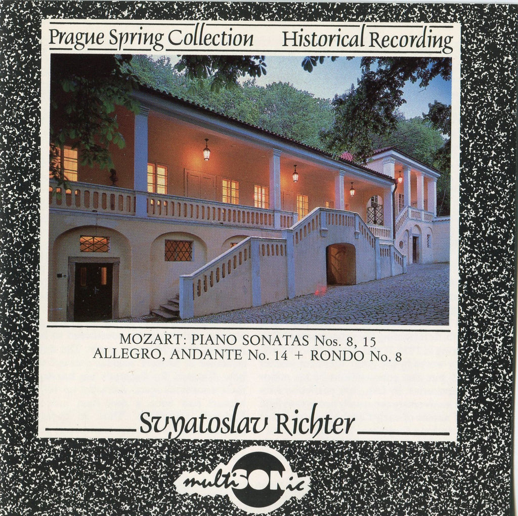 Wolfgang Amadeus Mozart / Sviatoslav Richter - Piano Sonatas No 8&15 (CD)
