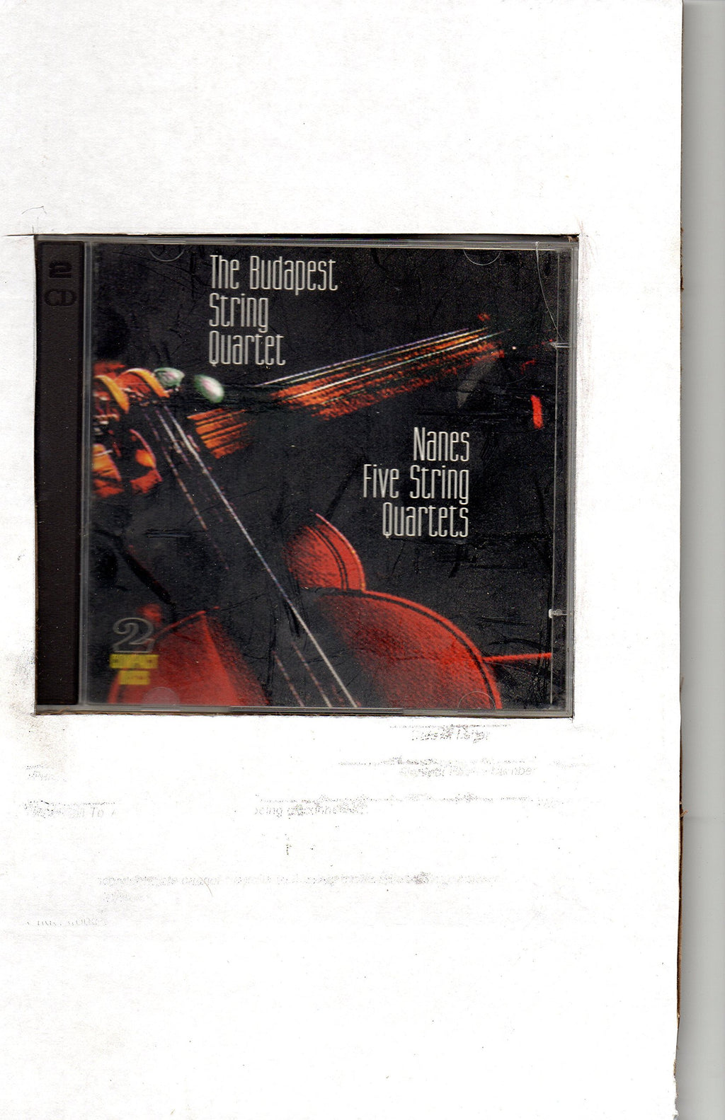 Nanes - The Budapest String Quartet, Nanes Five String Quartets (CD)