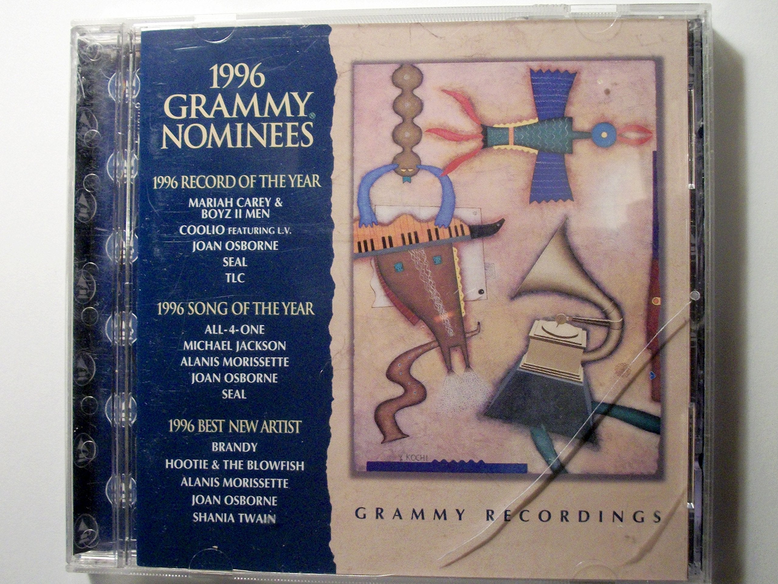 1996 Grammy Nominees (CD)
