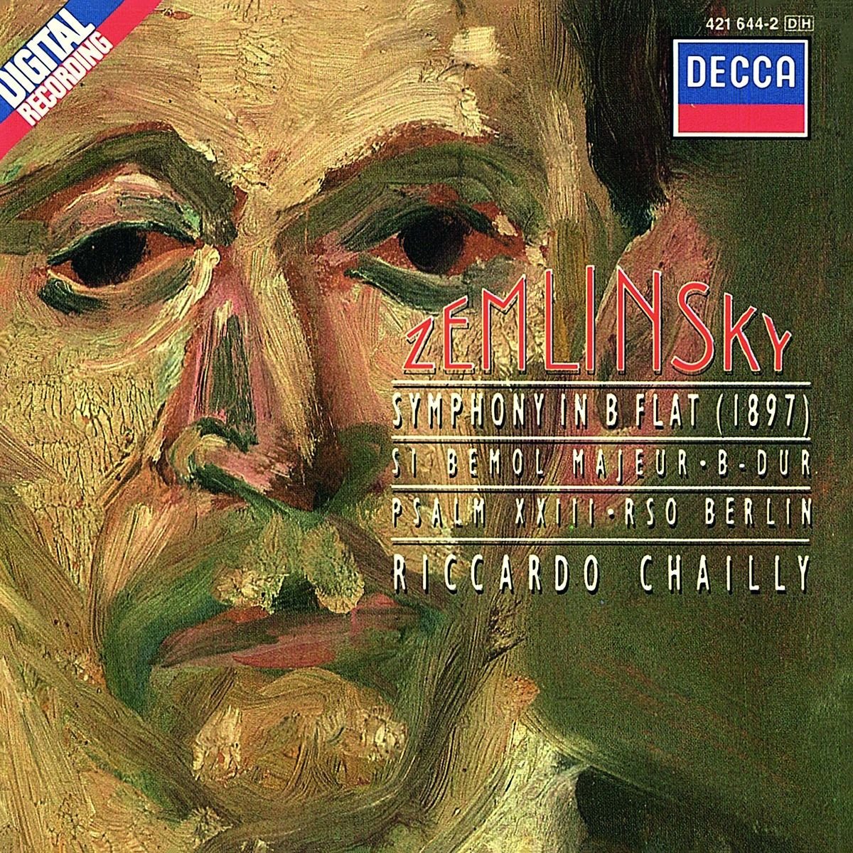 Zemlinsky: Symphony No. 2 in B Flat / Psalm XXIII, Op. 14 (CD)