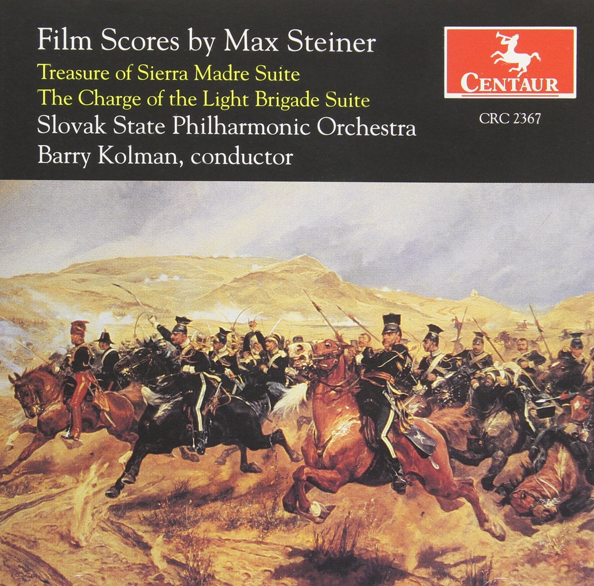 Max Steiner / Slovak State Philharmonic Orchestra, Kosice / Barry Kolman - Film Scores (CD)