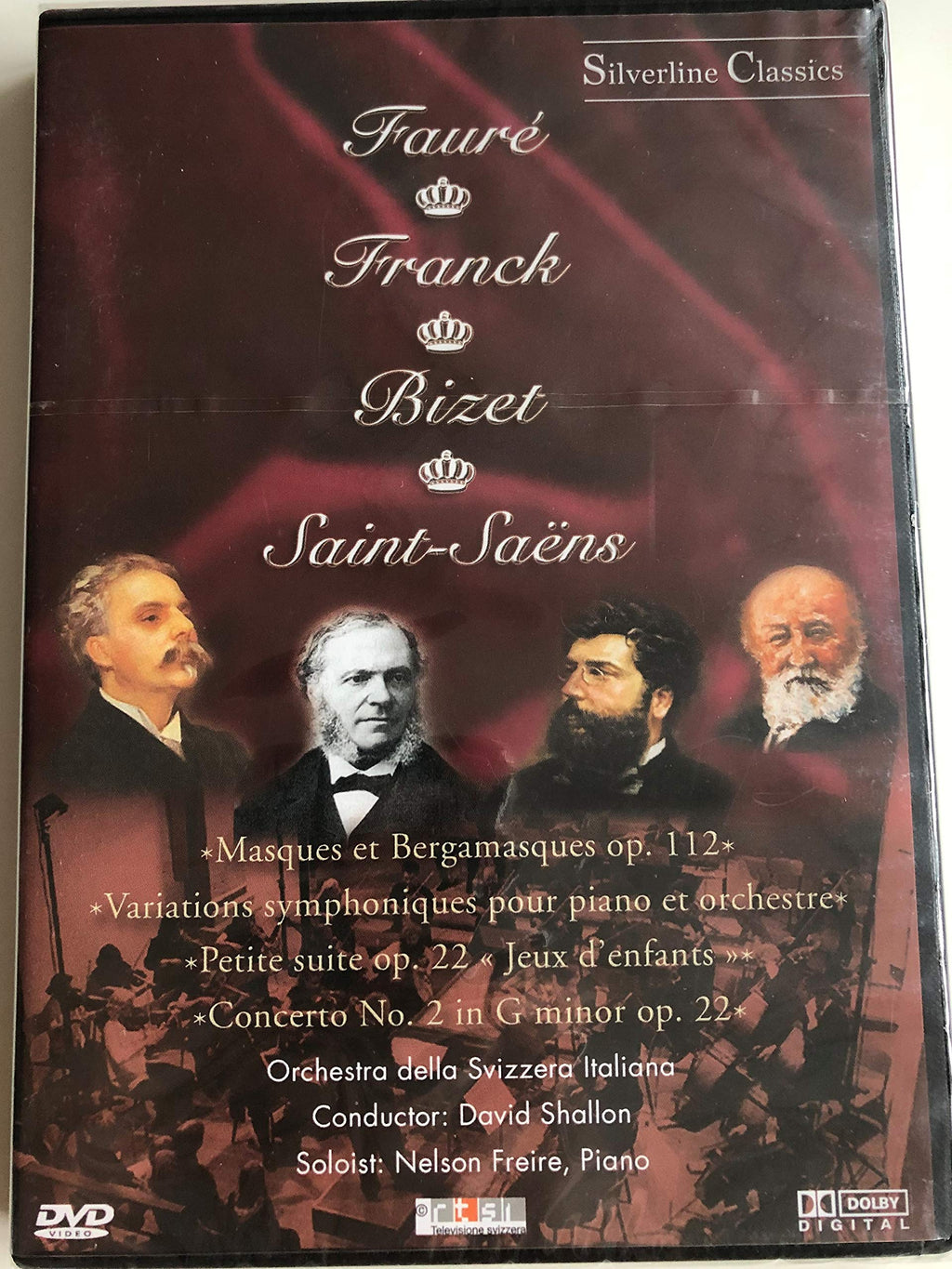 Fauré/Franck/Bizet/Saint-Saens (DVD)