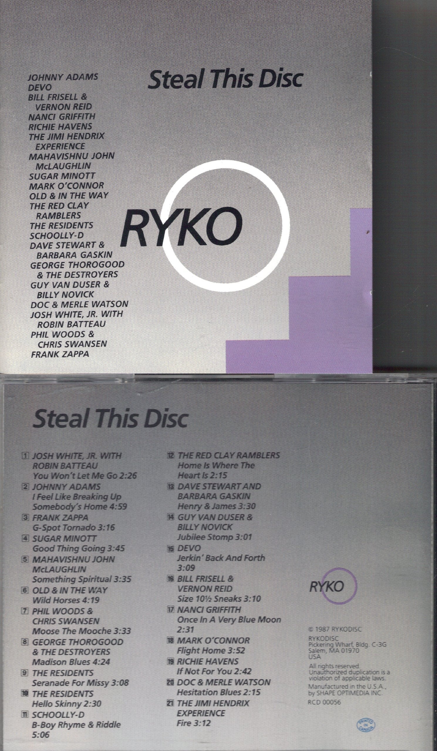Steal This Disc (CD)