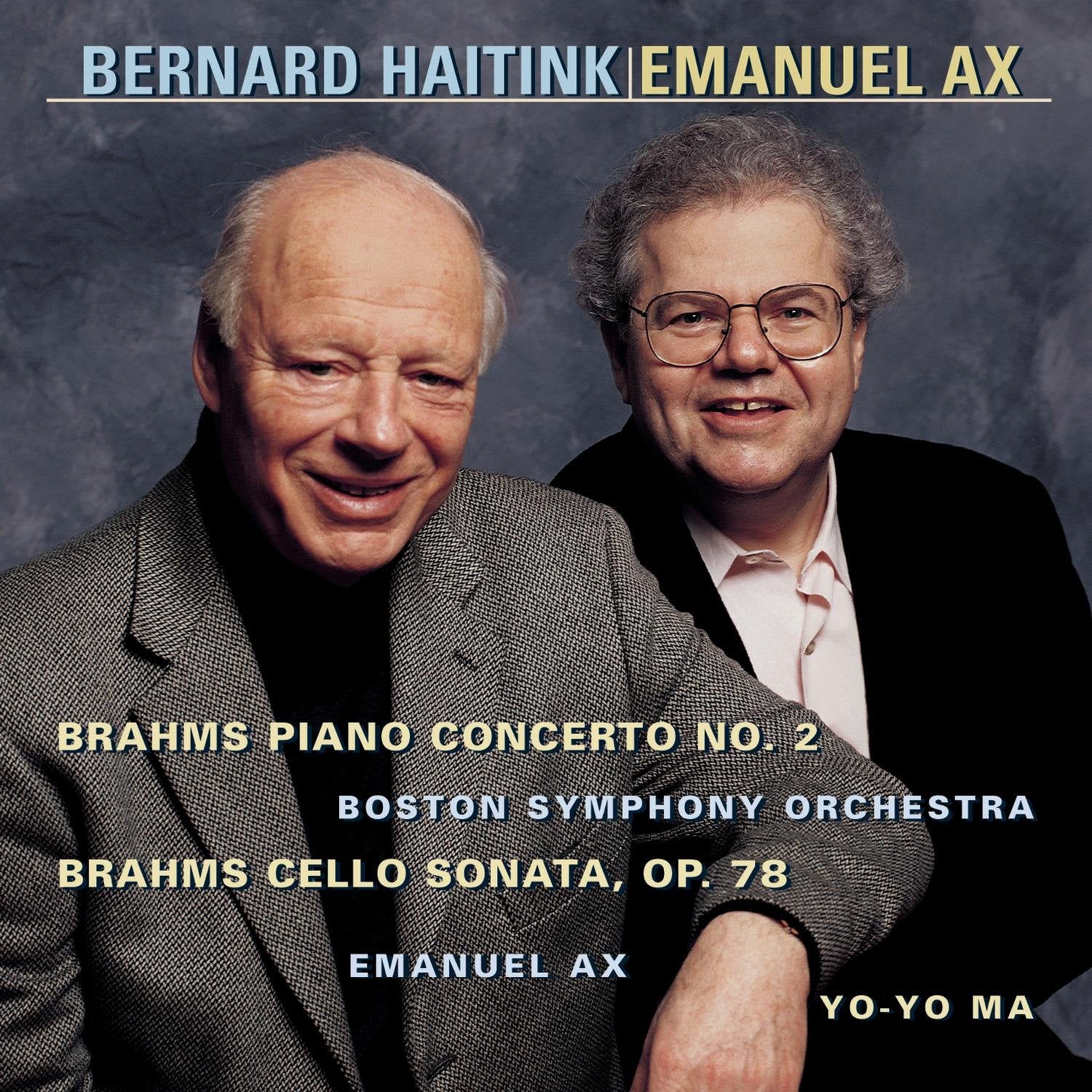 Brahms - Brahms: Piano Concerto No. 2 / Cello Sonata, Op. 78 (CD)