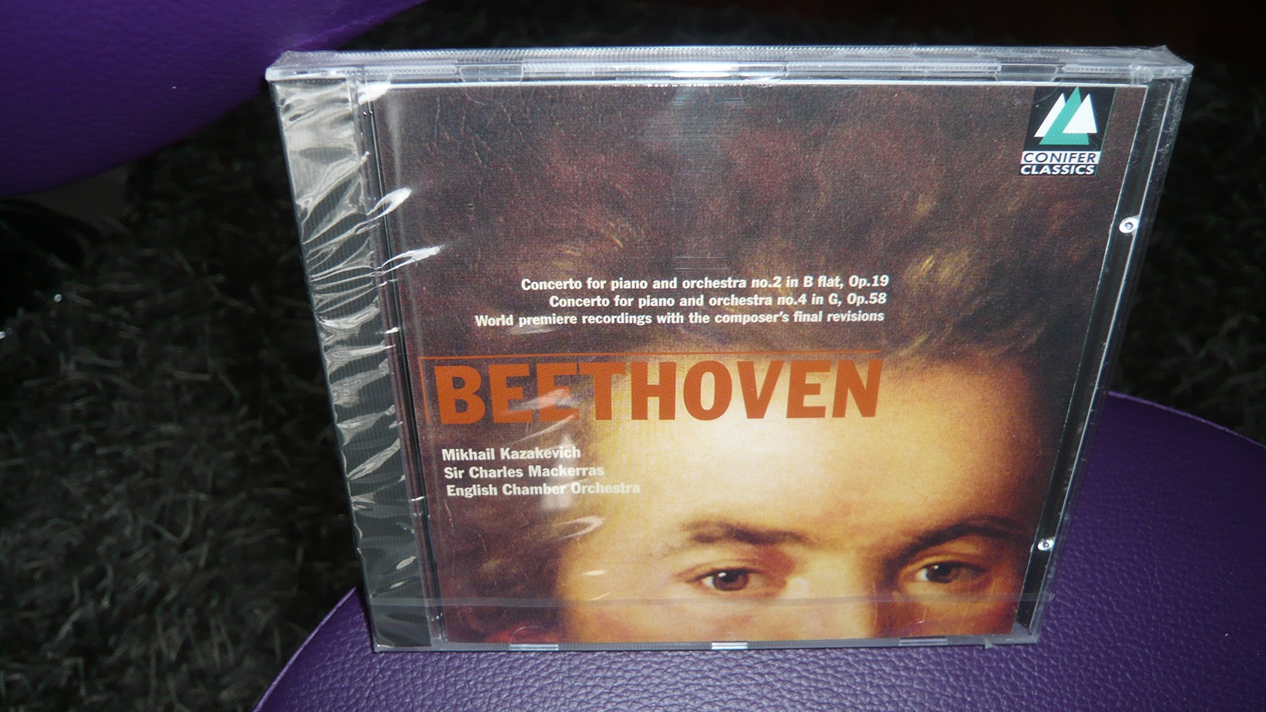 Ludwig van Beethoven / English Chamber Orchestra / Sir Charles Mackerras - Piano Concerti 2 & 4 (CD)