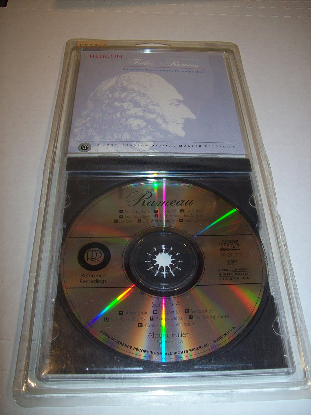 Albert Fuller / Jean-Philippe Rameau - Pieces de Clavecin: Music for Harpsichord (CD)