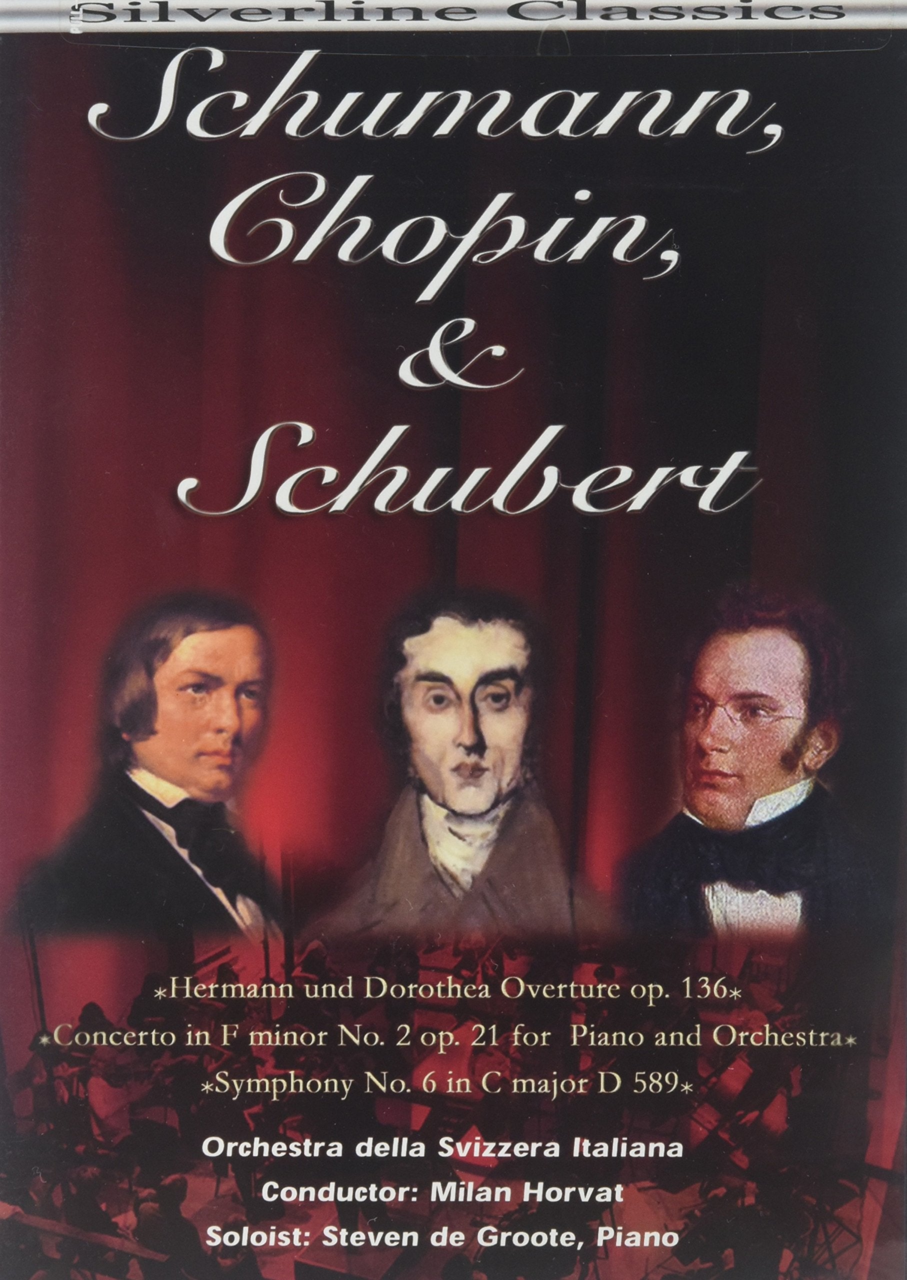 Schumann, Chopin & Schubert (DVD)