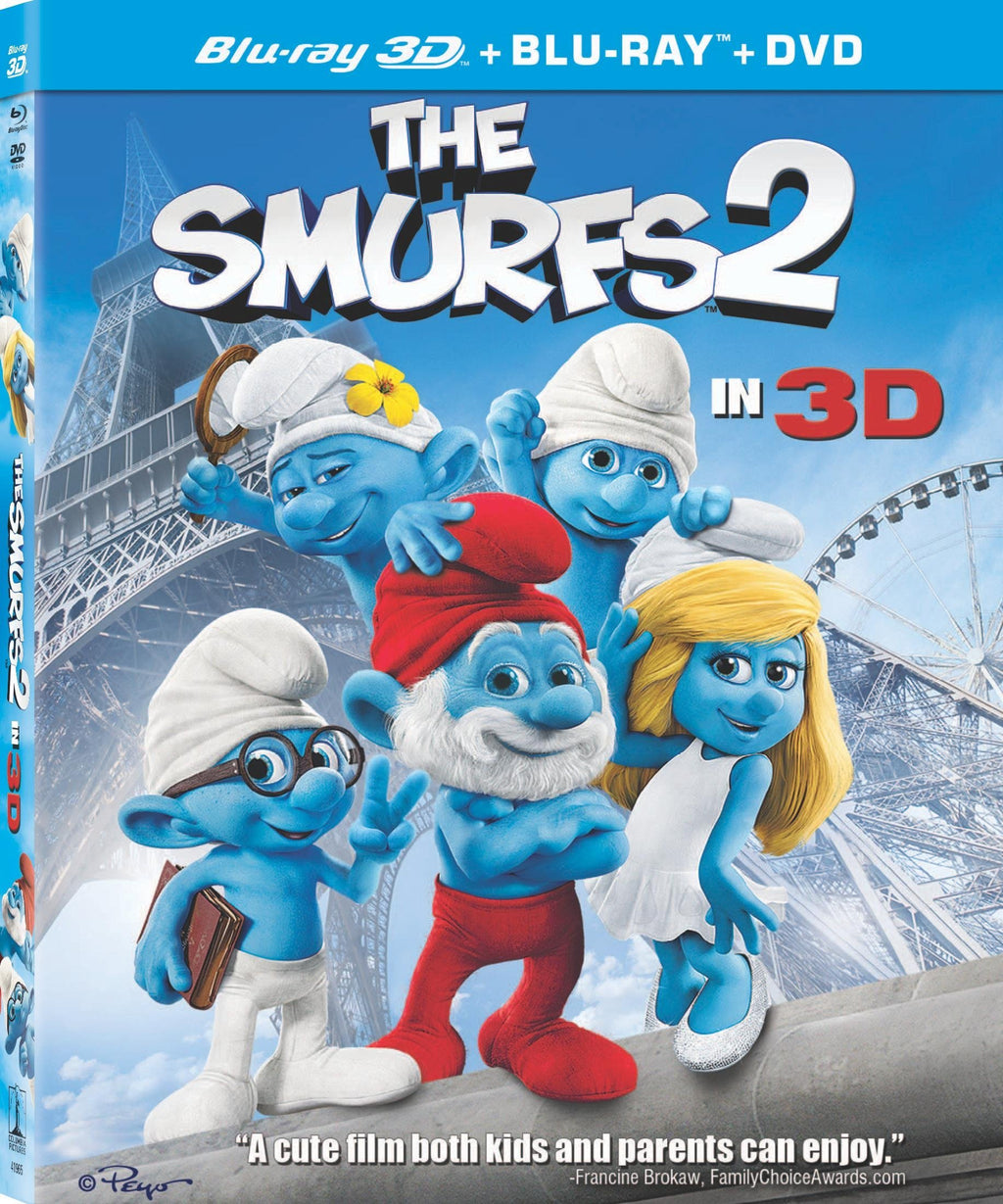 The Smurfs 2 (Three-Disc Combo: Blu-ray 3D / Blu-ray / DVD + UltraViolet Digital Copy) [3D Blu-ray] (Blu-ray)