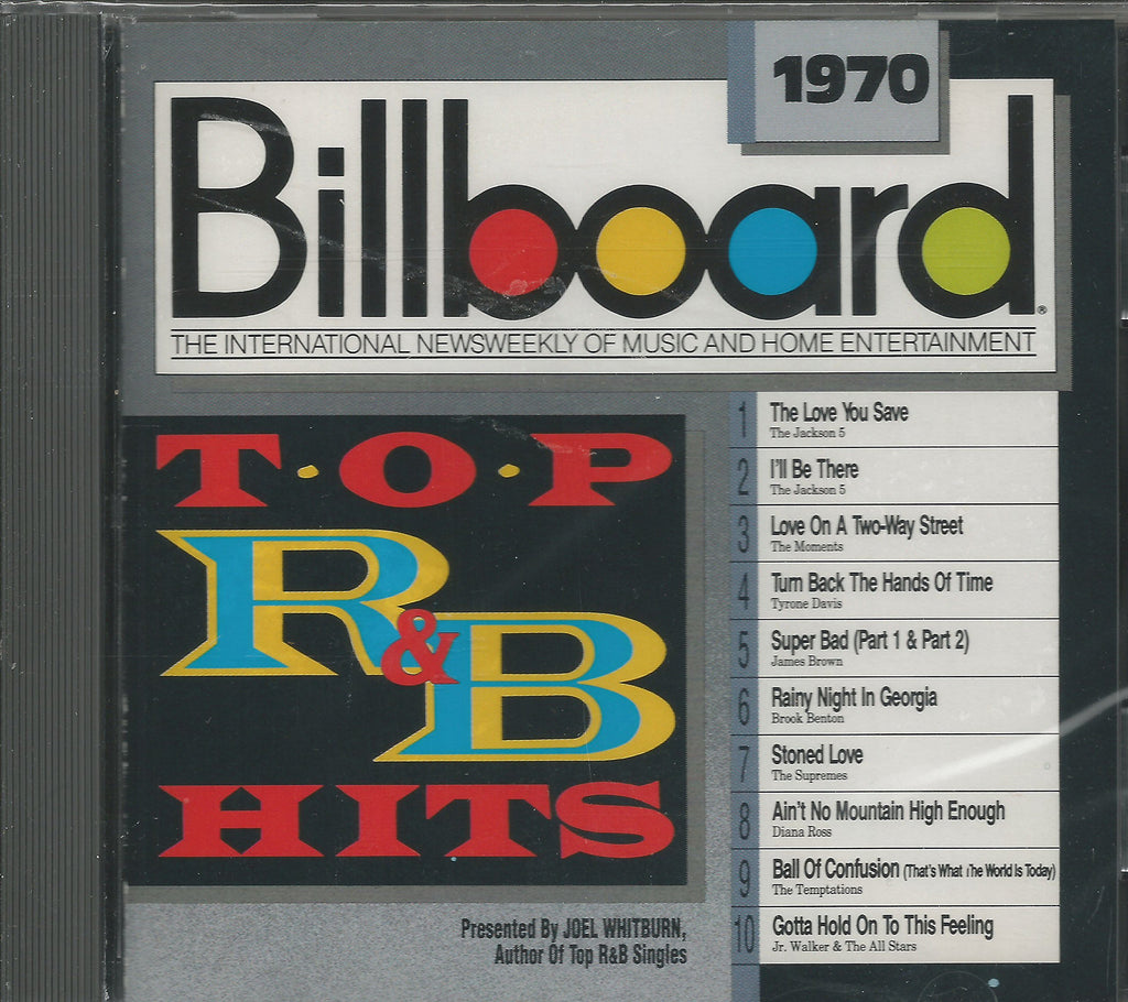 Billboard Top R&B Hits: 1970 (CD)