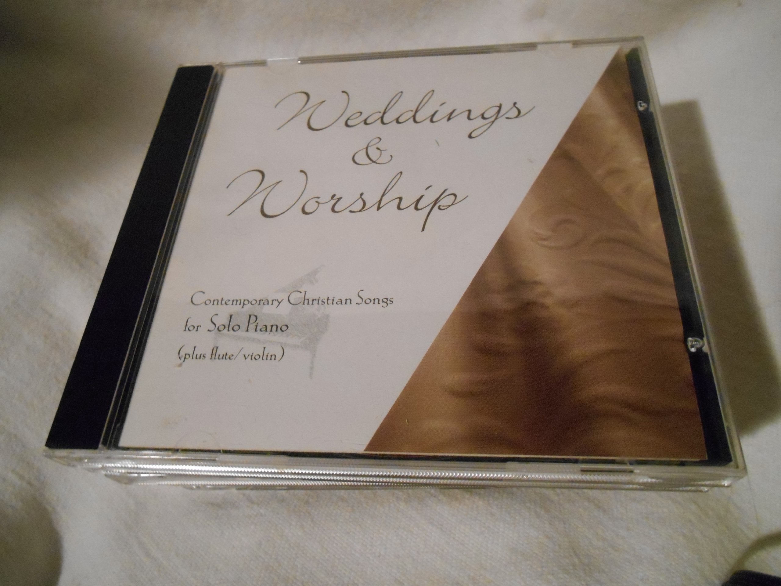Contemporary Songs for Piano, Flute & Violin - Weddings & Worship (CD)