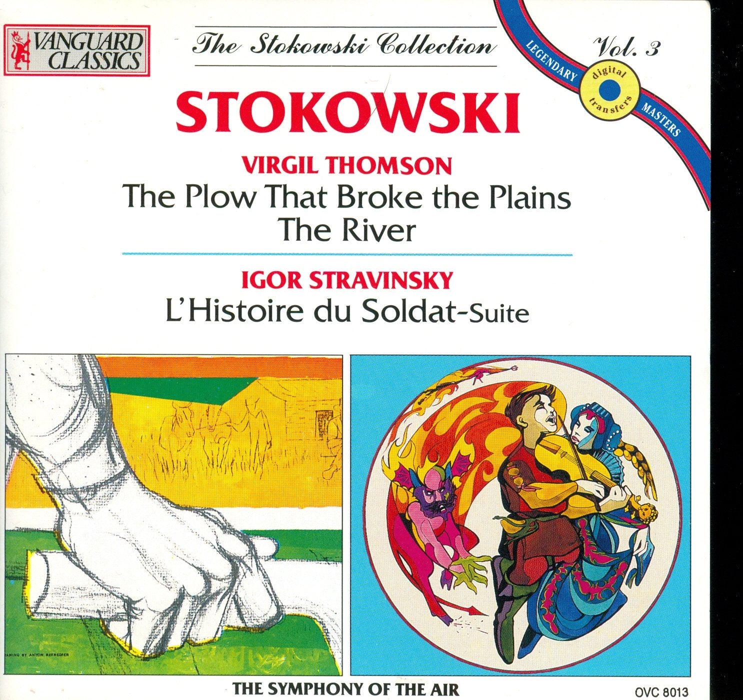 Thomson - Thomson: The Plow That Broke the Plains Suite / The River / Stravinsky: L'Histoire du Soldat Suite (CD)