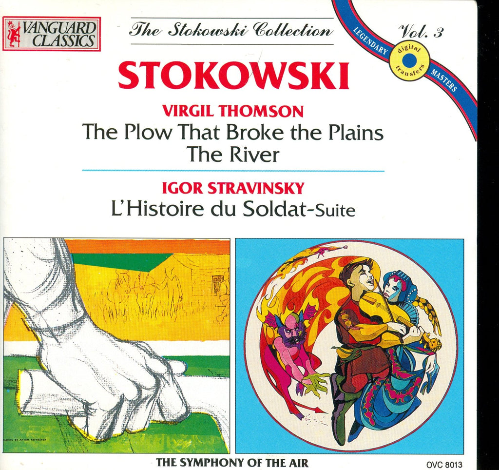 Thomson - Thomson: The Plow That Broke the Plains Suite / The River / Stravinsky: L'Histoire du Soldat Suite (CD)