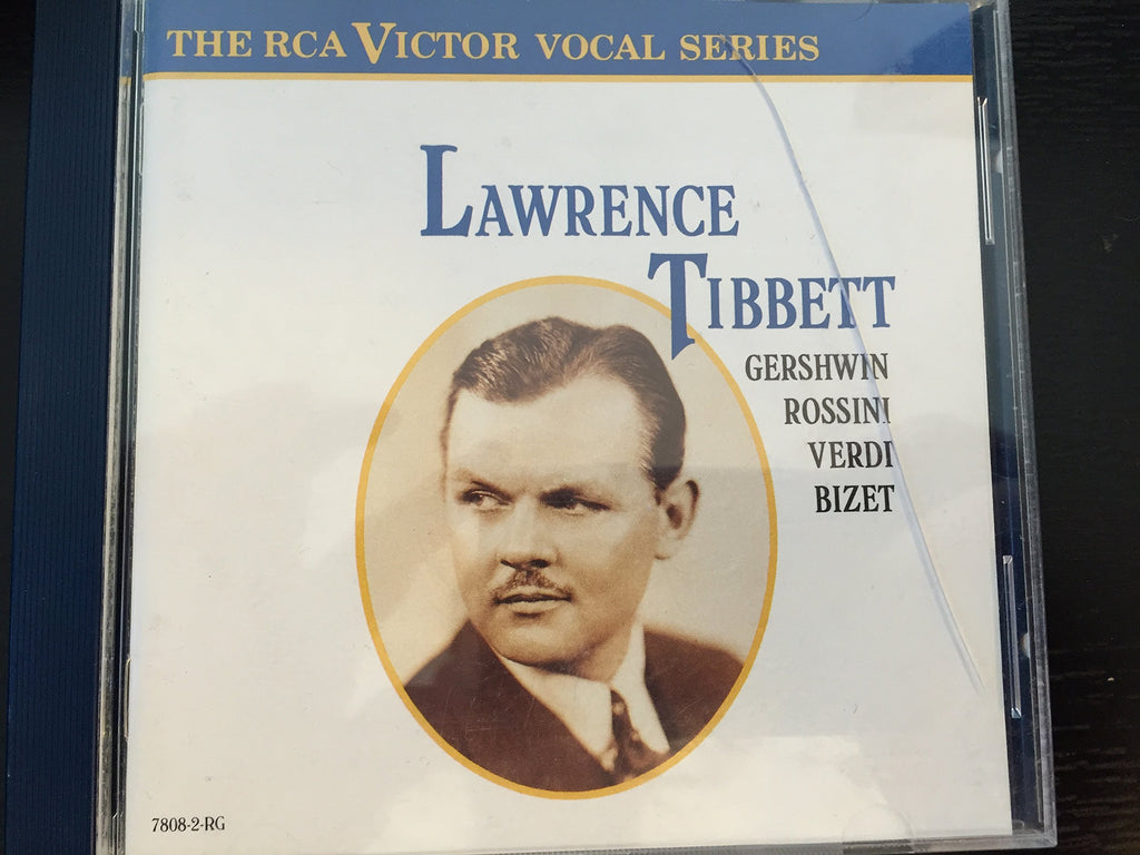Gershwin - Lawrence Tibbett Sings Gershwin Rossini Verdi Bizet (1926-35) (RCA Victor Vocal Series) (CD)